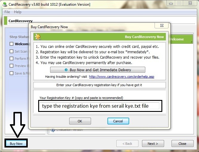 Card recovery 6.10 serial key